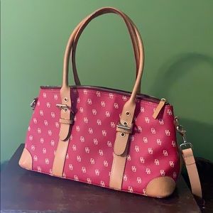 Dooney & Bourke Red Logo Purse